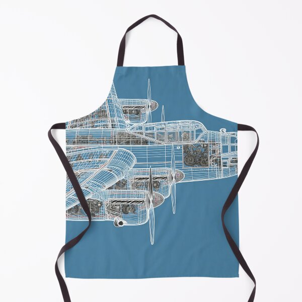 Item preview, RAF Lancaster Detailed Plan View designed and sold by Skyframe Aviation.