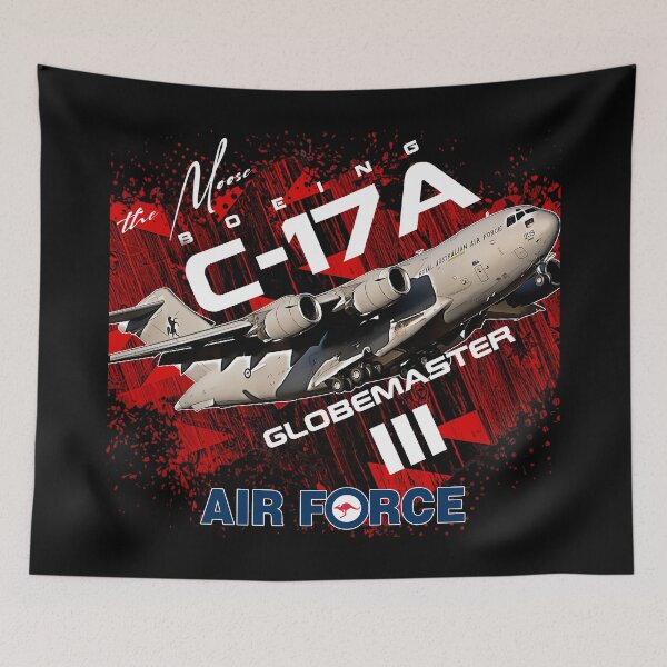 Item preview, RAAF C-17A Globemaster III “Moose” – Australian Air Force Heavy Transport Aircraft designed and sold by Aerolovers.