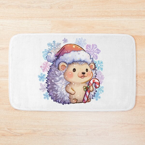 Artikelvorschau, Weihnachts-Igel-Design entworfen und verkauft von NicolasGlowArt.