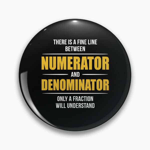 Item preview, Numerato and Denominator Math Teacher designed and sold by KarimSoCute.