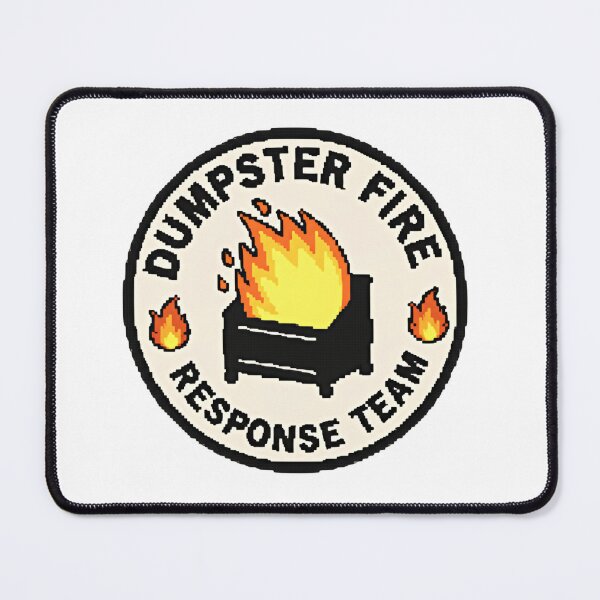 Item preview, Dumpster Fire Response Team Leader Rubbish Wrangler designed and sold by HumansStuck12.