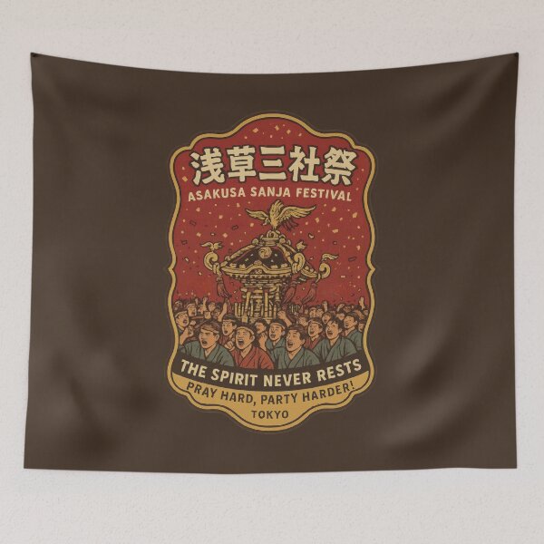 Item preview, Thunder Beats of Asakusa Spirit designed and sold by EdvvinStudios.