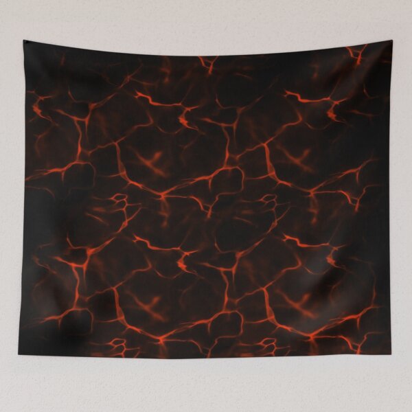 Item preview, Red Veins – Abstract Energy Pattern designed and sold by pixelandpine.