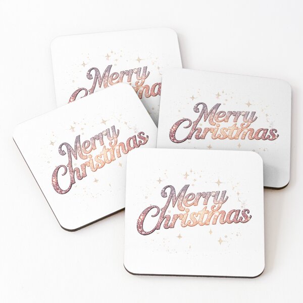 Item preview, Bright neon text displays Merry Christmas against deep blue backdrop. Snowflakes, star add festive touch. Holiday greeting. designed and sold by PWDigitalArt.