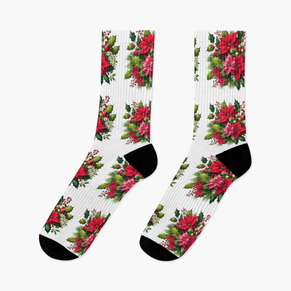 Artikelvorschau, wundervolle, leuchtende Weihnachtsblumen entworfen und verkauft von nicnacc.