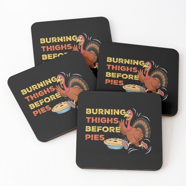 Item preview, Burning Thighs Before Pies Funny Turkey Shirt designed and sold by LarryMBrown.