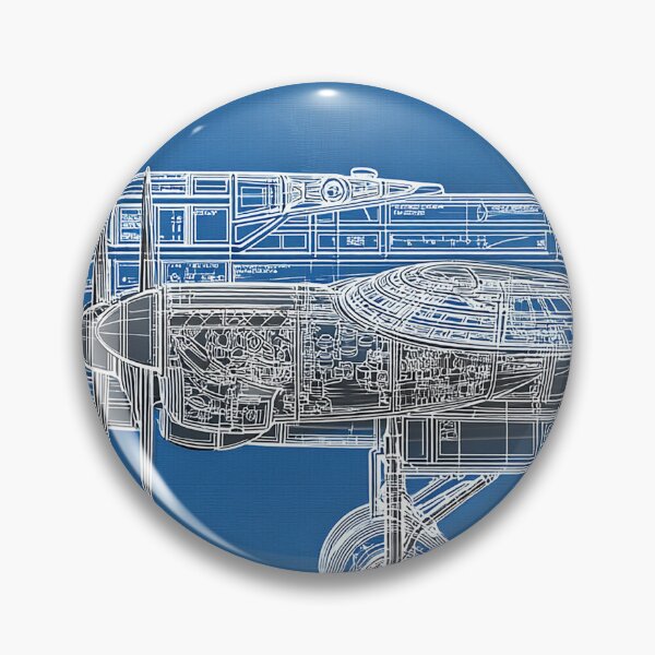 Item preview, Classic Lancaster Aircraft Design Illustration designed and sold by Skyframe Aviation.