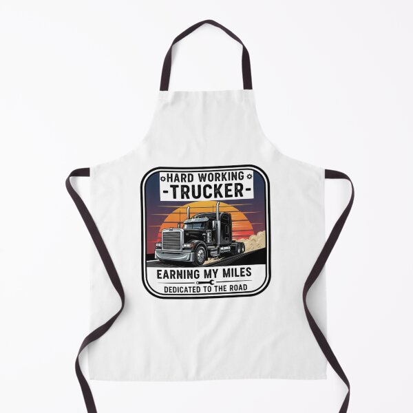 Item preview, Hard Working Trucker - Earning My Miles Sticker - Dedicated Road Warrior Decal designed and sold by EverBranz-stor.