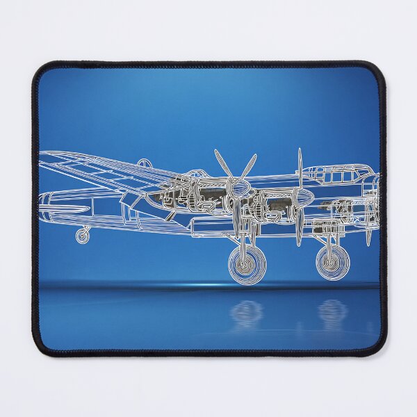 Item preview, The Lancaster Bomber Technical Blueprint designed and sold by Skyframe Aviation.