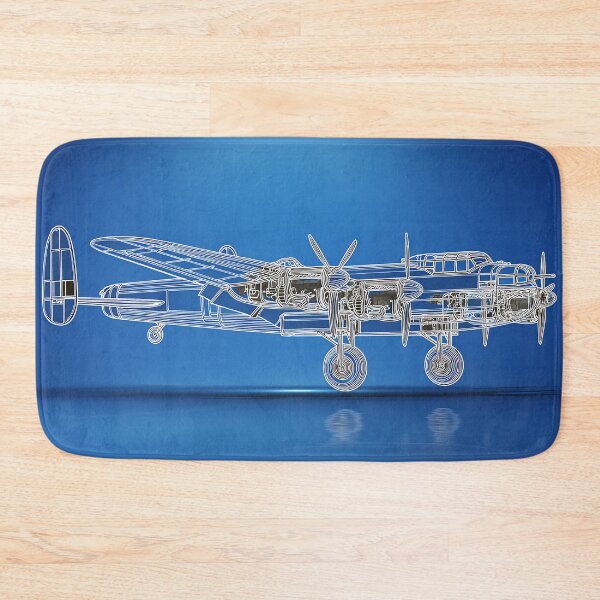 Item preview, The Lancaster Bomber Technical Blueprint designed and sold by Skyframe Aviation.