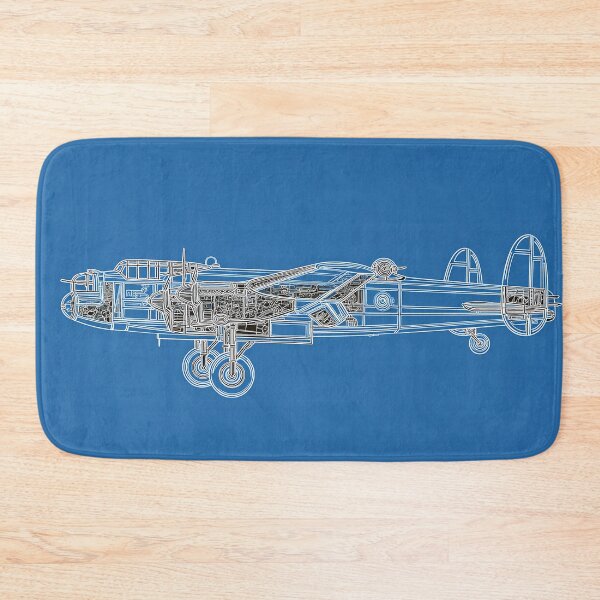 Item preview, British Lancaster Design Illustration designed and sold by Skyframe Aviation.