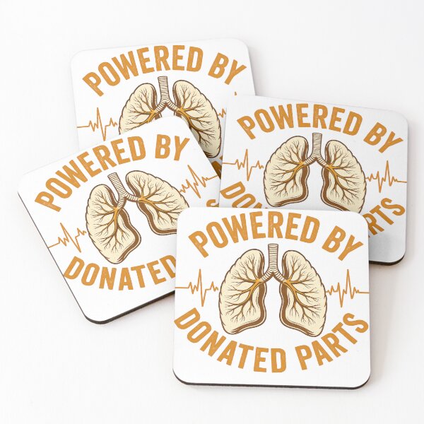 Item preview, Powered By Donated Parts Organ Transplant Awareness designed and sold by NeboulaHamra.