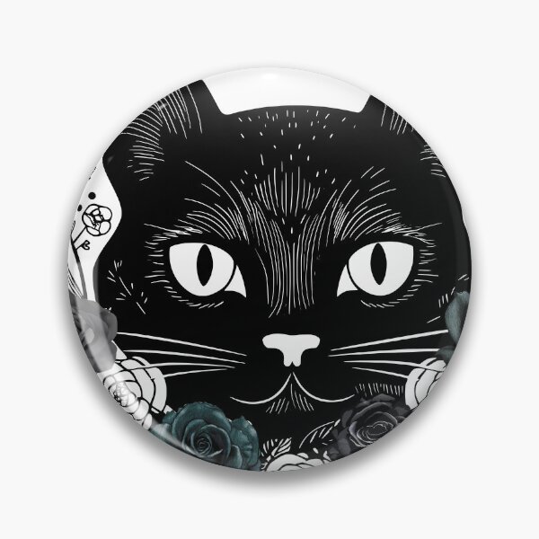 Item preview, Gothic Cat Roses designed and sold by CaseMastery.