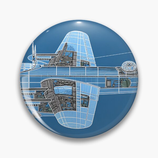 Item preview, Classic Lancaster Aircraft Cutaway Diagram designed and sold by Skyframe Aviation.