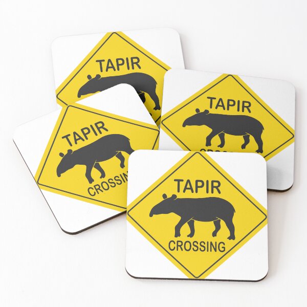 Item preview, Belize Tapir Crossing Sign designed and sold by BADNIS designs.