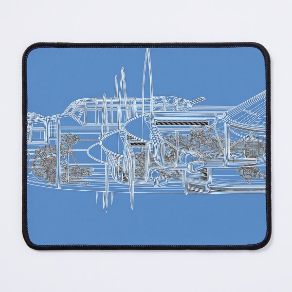 Item preview, Classic Lancaster Aircraft Engineering Drawing designed and sold by Skyframe Aviation.