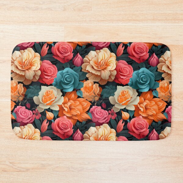 Item preview, #16 Floral Pattern. Roses flowers illustration designed and sold by Fleurseam-art.