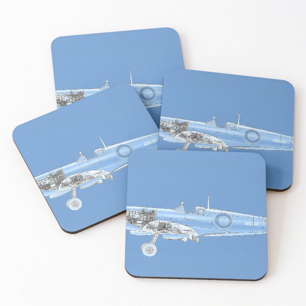 Item preview, The Spitfire Fighter Aircraft Schematic designed and sold by Skyframe Aviation.
