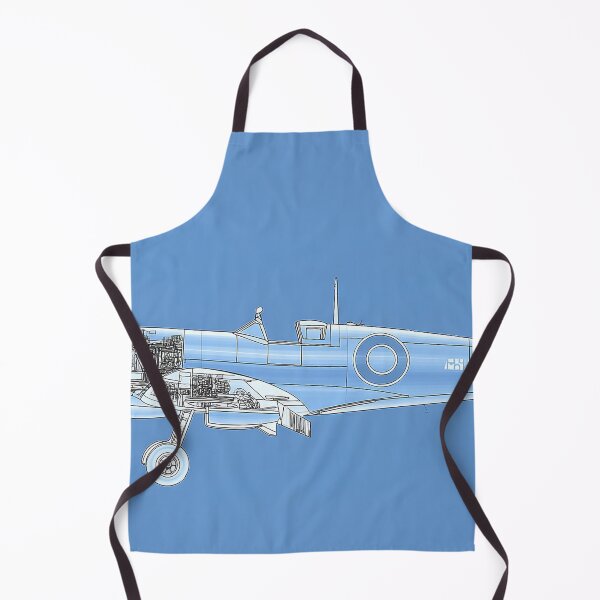 Item preview, The Spitfire Fighter Aircraft Schematic designed and sold by Skyframe Aviation.