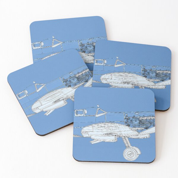 Item preview, Supermarine Spitfire Blueprint Art designed and sold by Skyframe Aviation.