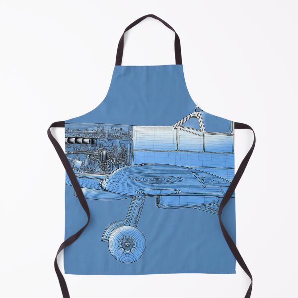 Item preview, RAF Spitfire Detailed Plan View designed and sold by Skyframe Aviation.