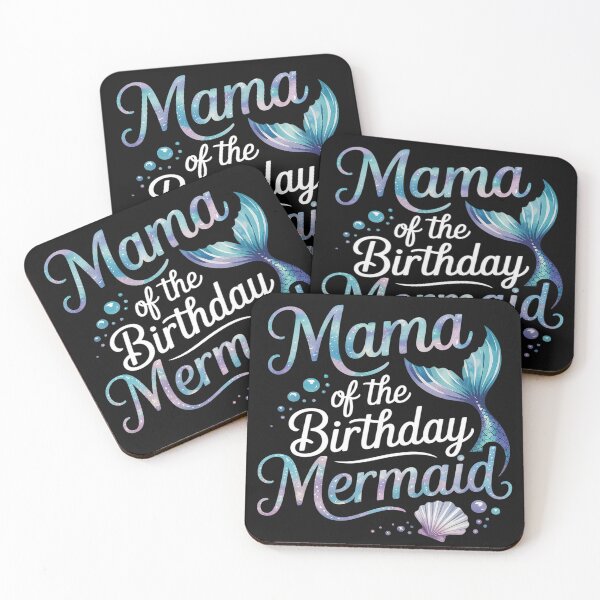 Item preview, Mama Of The Birthday Mermaid Family Matching Party Squad designed and sold by LegendsArt75.