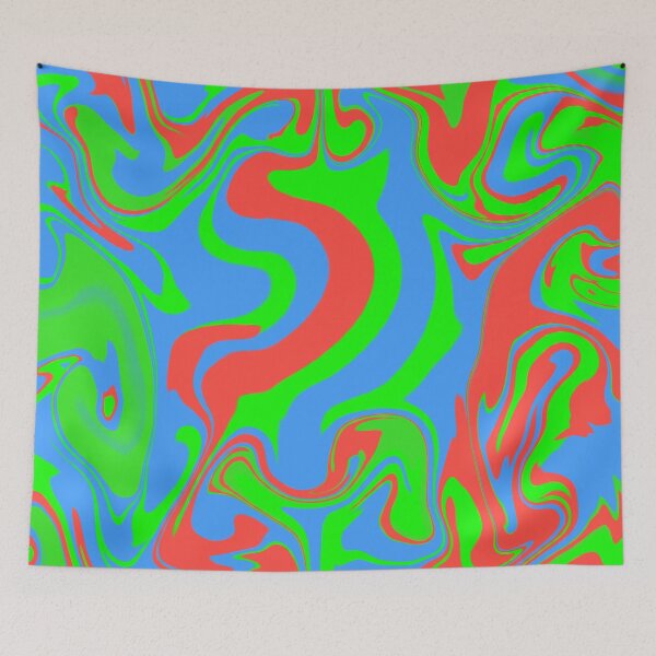 Item preview, Color Flow – Psychedelic Abstract Pattern designed and sold by pixelandpine.