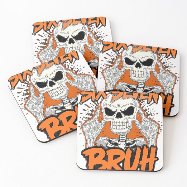 Item preview, Turkey Bruh Christmas Humor Seven Six Vintage Meme designed and sold by MichasBenson.