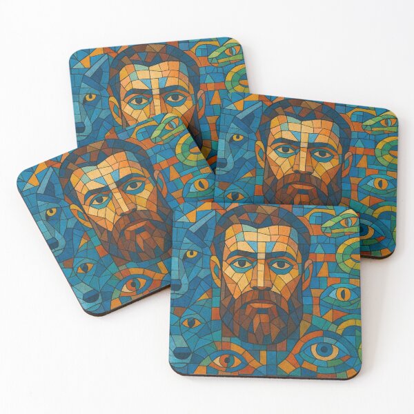 Item preview, Animal visions in the mosaic designed and sold by Sigtrix.