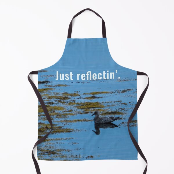 Item preview, Just Reflectin' - Funny Sarcastic Meditating Gull Meme designed and sold by GrimBearItGoods.