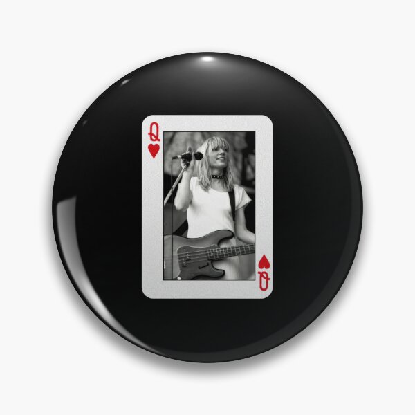 Item preview, KIM GORDON - QUEEN OF HEARTS  - VINTAGE CARDS -  Rock - Grunge - Pop - Blues - Electro - Classic - Retro designed and sold by SentientGallery.