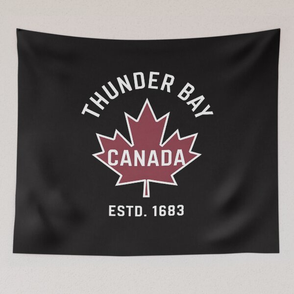 Item preview, Maple Leaf Canada Flag Eh Thunder Bay Canada Souvenir designed and sold by GaryPacheco6.