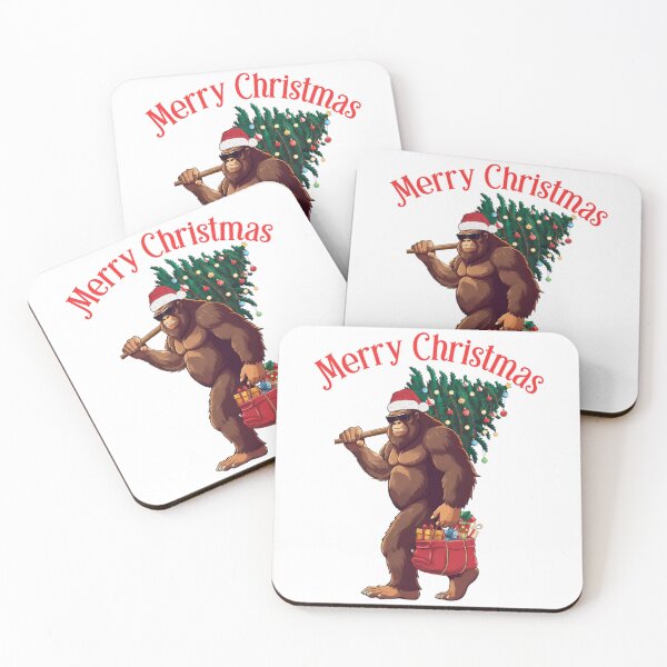 Item preview, Bigfoot Lights Festive Holiday Retro Vintage Christmas Tree Christmas Classic designed and sold by FrankyTepper.