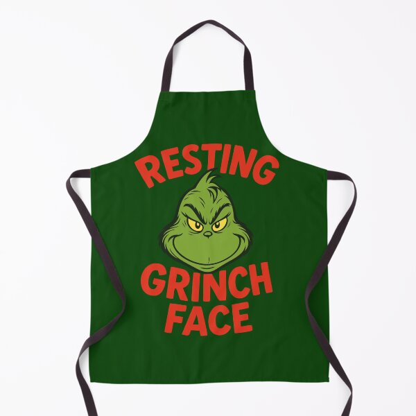Item preview, Resting Grinch Face Funny Christmas designed and sold by Minimum-Rage.