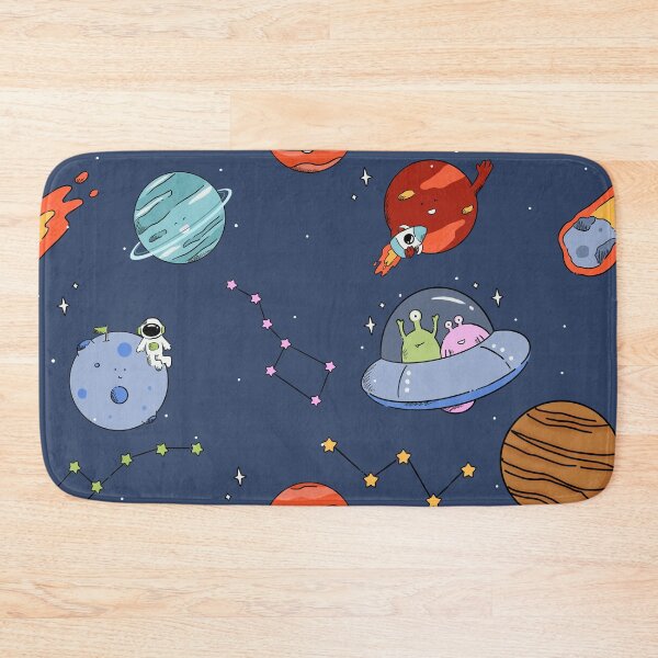 Item preview, Cute Space Pattern – Kids Universe Illustration designed and sold by Craftystay.