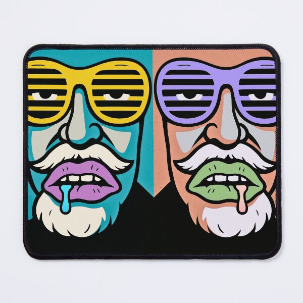 Item preview, Pop Art Portrait Duo designed and sold by IleniArt.