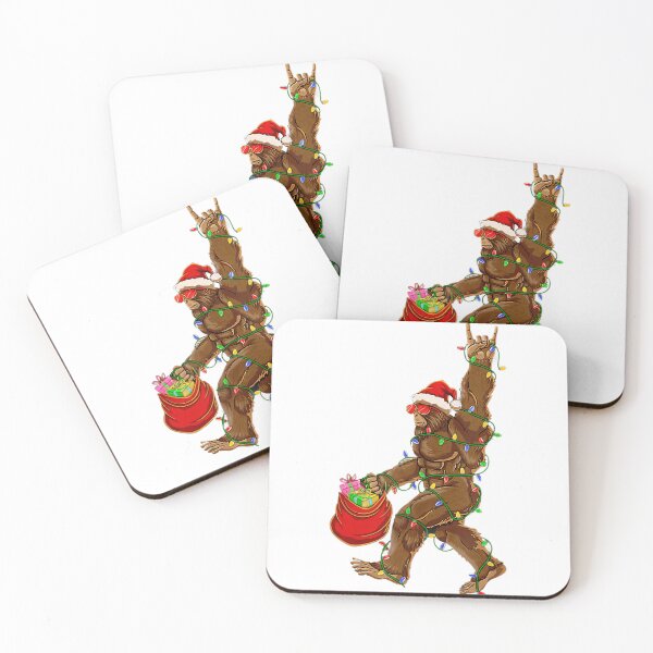 Item preview, Holiday Classic Retro Tree Bigfoot Vintage Christmas Christmas Lights Festive designed and sold by FrankyTepper.