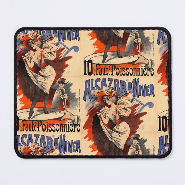 Item preview, Vibrant Art Nouveau Poster | Parisian Music Hall | Jules Cheret | Belle Epoque Art & Culture designed and sold by artofuniverse.