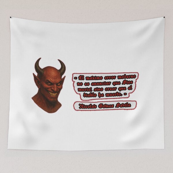 Item preview, Creer que el diablo ha muerto designed and sold by Roi des Arvernes.