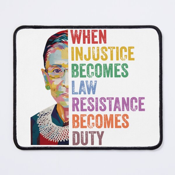 Item preview, When Injustice Becomes Law Resistance Becomes Duty designed and sold by ElliKlemato.