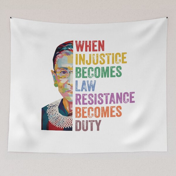 Item preview, When Injustice Becomes Law Resistance Becomes Duty designed and sold by ElliKlemato.