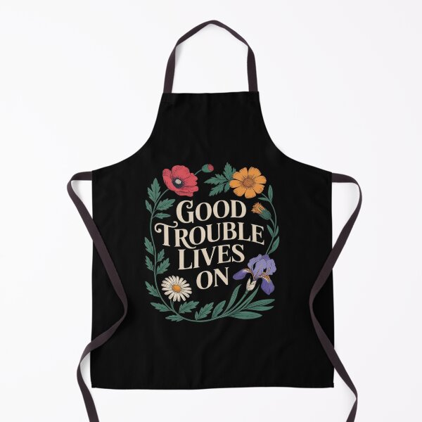 Item preview, Good Necessary Trouble Lives On Resistance Protests Resist designed and sold by PeteHomenick.