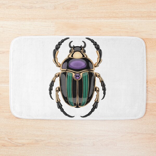 Item preview, Golden Scarab – Gemstone Egyptian Art designed and sold by SilexStudio.