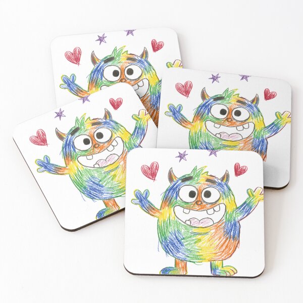 Item preview, Rainbow Monster Hugs designed and sold by Kavya Art.