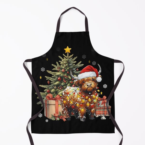 Item preview, Festive Highland Cow Christmas Shirt designed and sold by LashondaGreen89.