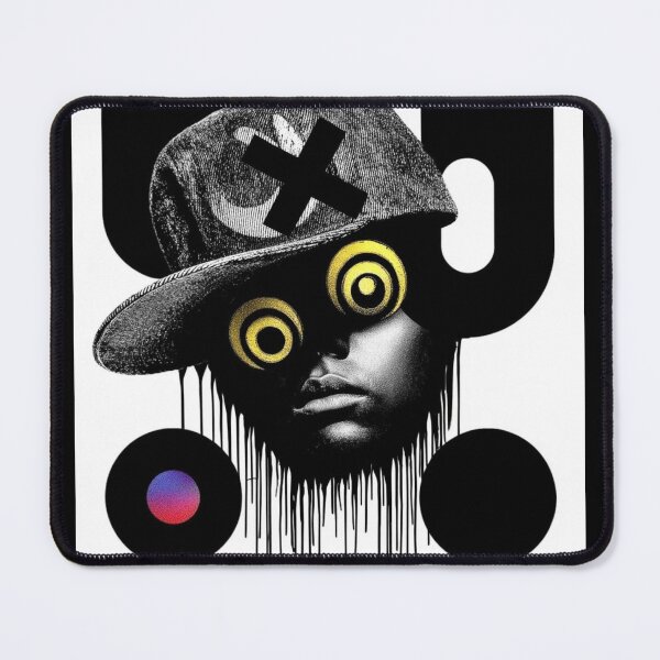 Item preview, GraffitX Chaos Oracle – Abstract Street Surreal Portrait Art designed and sold by Blackcanvas444.