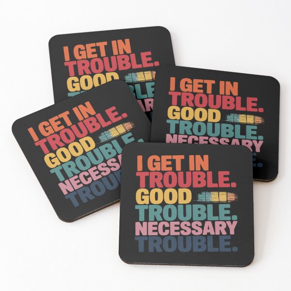 Item preview, Good Necessary Trouble Protest Equality John Lewis Good Men designed and sold by PeteHomenick.