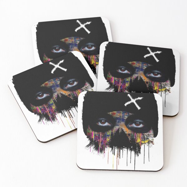 Item preview, GraffitX Chaos Oracle – Abstract Street Surreal Portrait Art designed and sold by Blackcanvas444.
