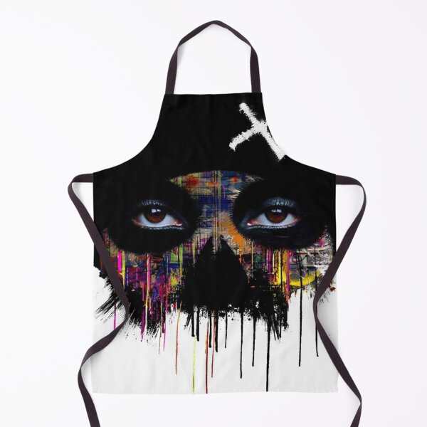 Item preview, GraffitX Chaos Oracle – Abstract Street Surreal Portrait Art designed and sold by Blackcanvas444.