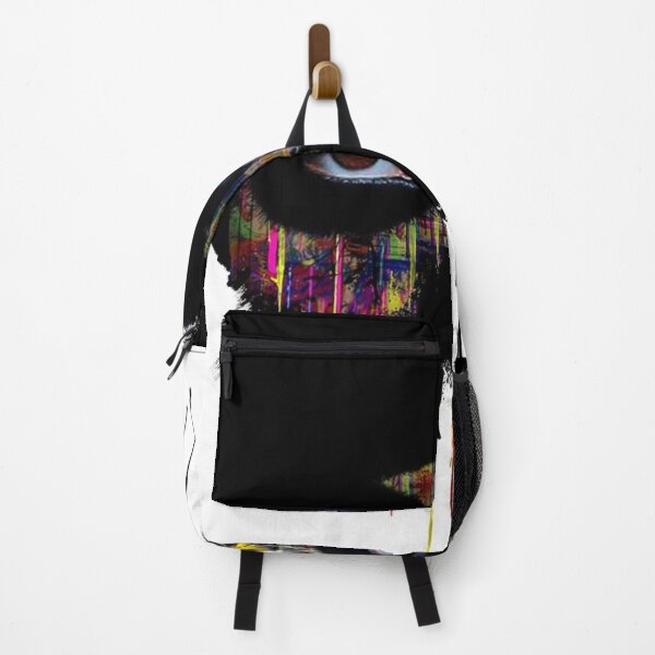 Item preview, GraffitX Chaos Oracle – Abstract Street Surreal Portrait Art designed and sold by Blackcanvas444.